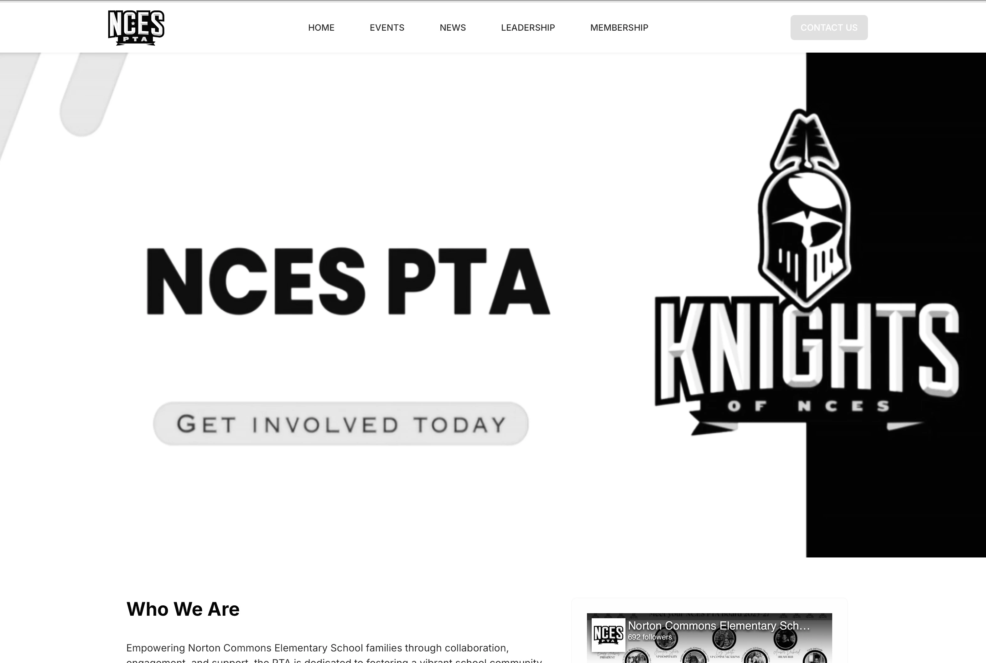 Screenshot of NCESPTA project